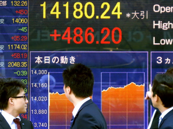 Thị trường chứng khoán châu Á tăng điểm phiên đầu tuần ảnh 1