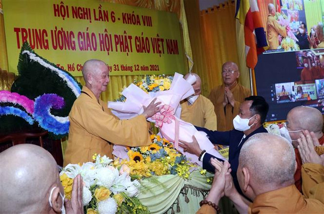 Hòa thượng Thích Trí Quảng đảm nhiệm Quyền Pháp chủ Giáo hội Phật giáo ảnh 2