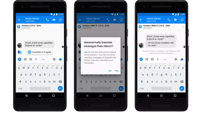 Facebook Messenger sắp sửa có tính năng dịch tự động tin nhắn ảnh 1