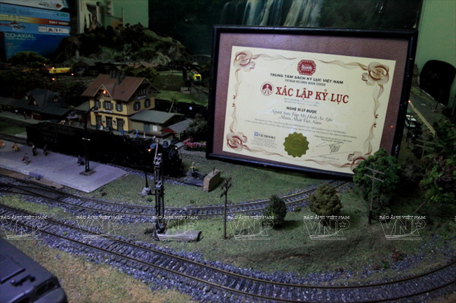 Nghệ sỹ Nguyễn Văn Được với thú chơi mô hình xe lửa ảnh 7