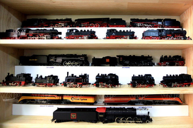 Nghệ sỹ Nguyễn Văn Được với thú chơi mô hình xe lửa ảnh 1