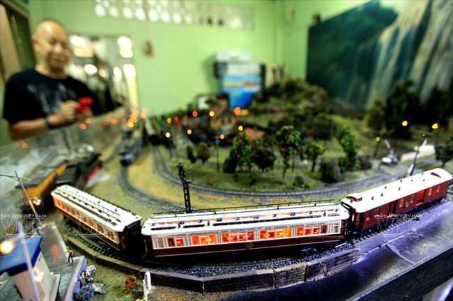 Nghệ sỹ Nguyễn Văn Được với thú chơi mô hình xe lửa ảnh 16