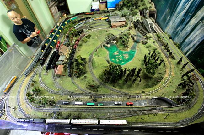 Nghệ sỹ Nguyễn Văn Được với thú chơi mô hình xe lửa ảnh 8