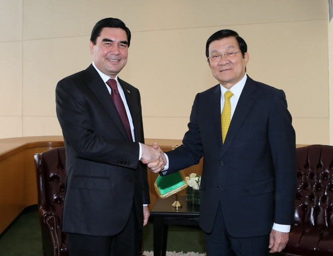 Chủ tịch nước gặp song phương lãnh đạo các nước tại Liên hợp quốc ảnh 1