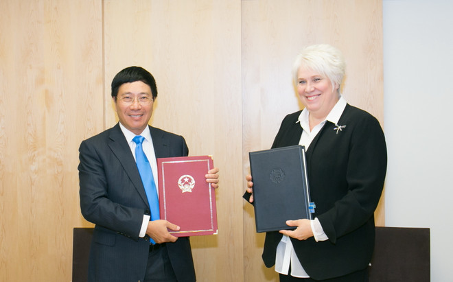 Hai nước Việt Nam-Estonia ký hiệp định tránh đánh thuế hai lần ảnh 1