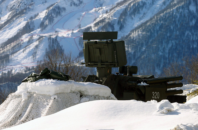 Hệ thống phòng không Pantsir-S1. (Nguồn: TASS) Nga đưa các hệ thống phòng không Pantsir-S1 tới Tây Siberia ảnh 1