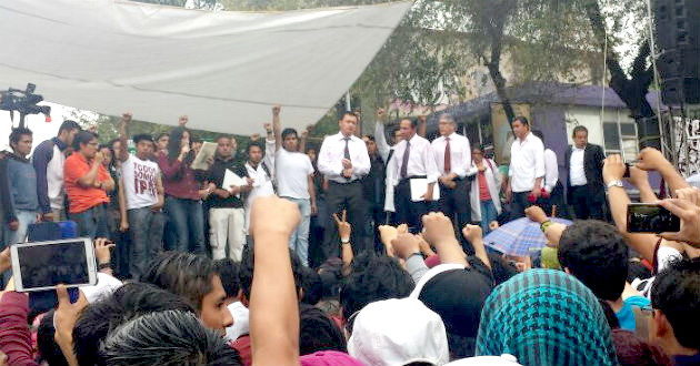 Chính phủ Mexico tiến hành đối thoại với sinh viên biểu tình ảnh 1