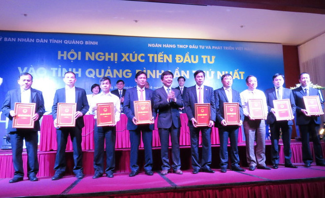 Quảng Bình tổ chức hội nghị xúc tiến đầu tư lần thứ nhất ảnh 1