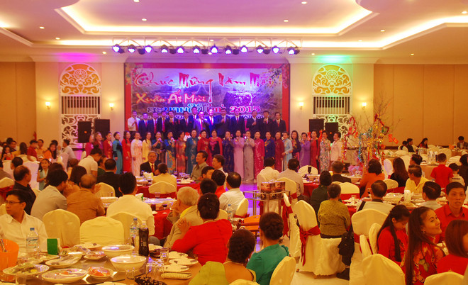 Gặp mặt đầu Xuân ấm áp tình người của Việt kiều Xiengkhuang ảnh 6