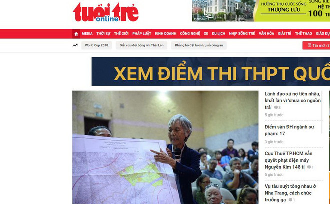 Thông tin sai sự thật, Báo Tuổi trẻ Online bị đình bản 3 tháng ảnh 1