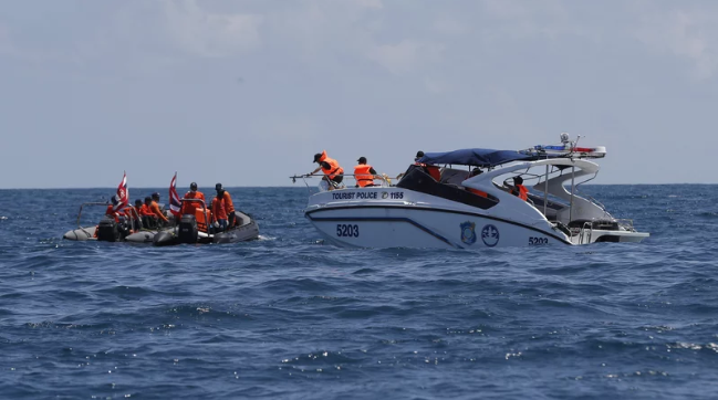 Lật tàu du lịch trên sông ở miền Nam Thái Lan, một người thiệt mạng ảnh 1