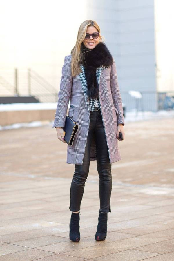 Tạo điểm nhấn cho trang phục mùa lạnh cùng chiếc khăn len ảnh 6