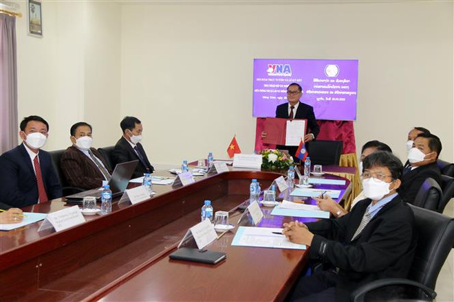 Tăng cường hợp tác thông tin tuyên truyền về tình hữu nghị Việt-Lào ảnh 4