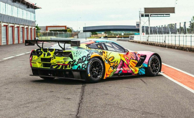 Chevrolet Corvette C7.R độc đáo với “dàn áo” tự phát sáng ảnh 3