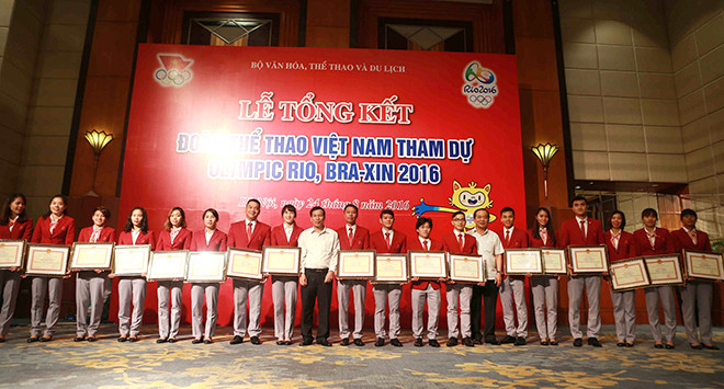 Vận động viên Việt Nam dự Olympic 2016 mong có chế độ đãi ngộ tốt hơn ảnh 1