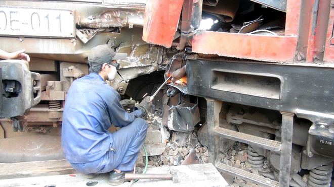 Dự kiến thời điểm thông tuyến Bắc-Nam sau vụ tai nạn ở ga Núi Thành ảnh 1