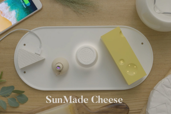 Ra mắt bộ phụ kiện công nghệ năng lượng Mặt Trời hình phômai độc đáo ảnh 1