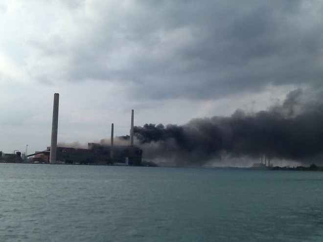 Cháy nổ kinh hoàng tại nhà máy nhiệt điện ở một bang của Mỹ ảnh 2