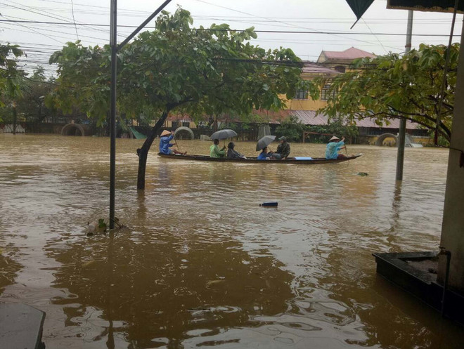 Xuất hiện vùng áp thấp trên vịnh Thái Lan, Trung Bộ tiếp tục có mưa to ảnh 1