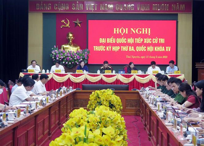 Đại tướng Phan Văn Giang tiếp xúc cử tri tỉnh Thái Nguyên ảnh 2