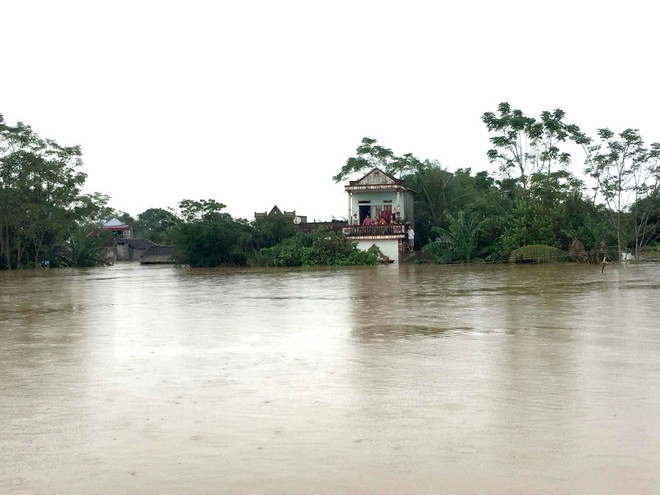 Lũ trên các sông ở Thanh Hóa đã đạt mức đỉnh và đang xuống ảnh 1