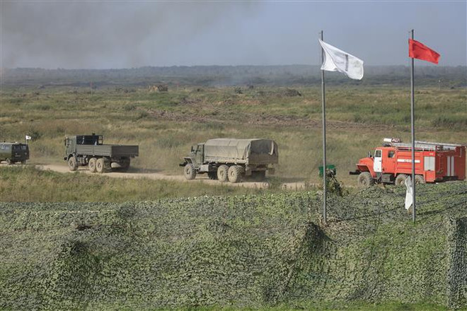 Nga bắt đầu tập trận chung "Allied Resolve-2022" với Belarus ảnh 1