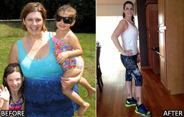 Bí quyết giảm 33kg và 120cm tổng số đo các vòng của bà mẹ 3 con ảnh 3
