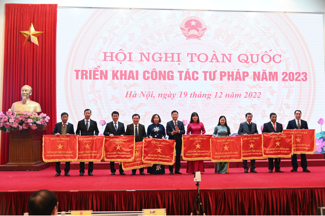 Hội nghị toàn quốc triển khai công tác tư pháp năm 2023 ảnh 4