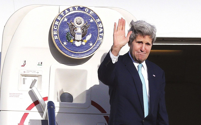 Ngoại trưởng Mỹ Kerry bắt đầu chuyến công du châu Âu 4 ngày ảnh 1