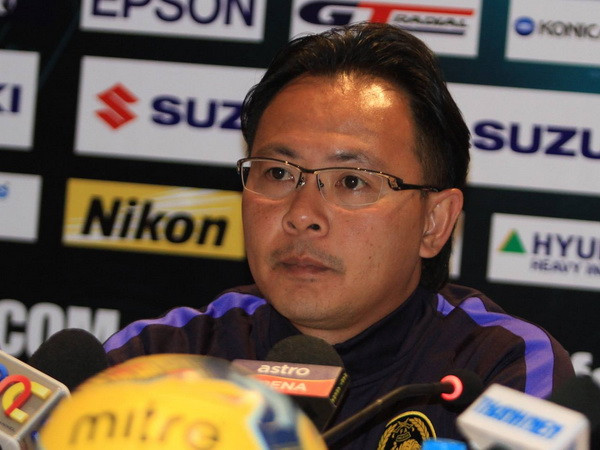 Ong Kim Swee, huấn luyện viên trưởng đội tuyển Malaysia tại cuộc họp báo. (Nguồn: TTXVN) Malaysia không đặt nhiều kỳ vọng trong trận đấu với Việt Nam? ảnh 1