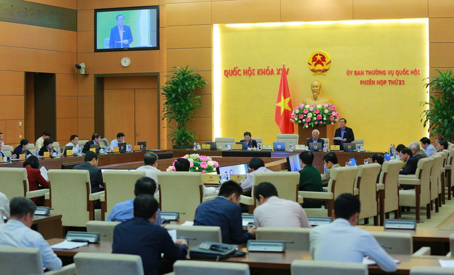 Quang cảnh phiên họp. (Ảnh: Dương Giang/TTXVN) Xử lý tài sản, thu nhập bất minh cần thận trọng, có bước đi phù hợp ảnh 1
