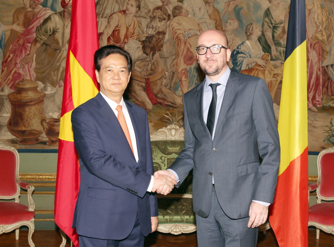 Đưa quan hệ hữu nghị và hợp tác Việt-Bỉ đi vào chiều sâu ảnh 1