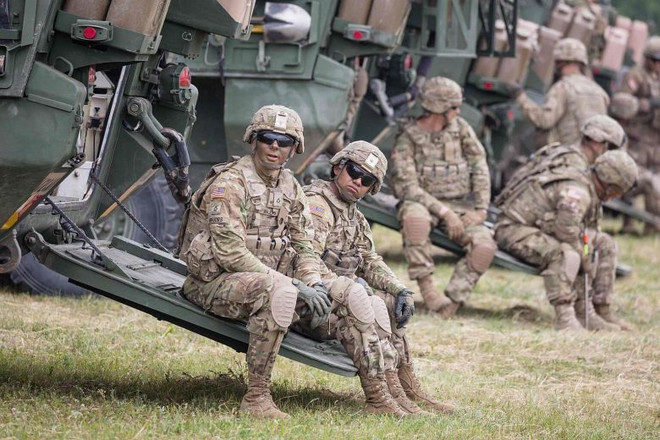 Binh sỹ NATO. (Nguồn: straitstimes) Cái khó của EU trong việc thành lập lực lượng quân sự độc lập ảnh 1