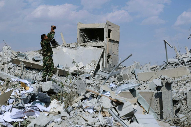 Nga: Hình ảnh vụ tấn công hóa học tại Syria được dàn dựng ảnh 1