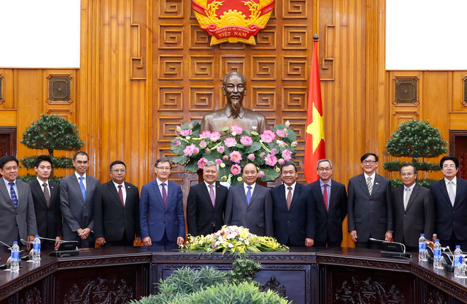 Thủ tướng Chính phủ tiếp đại sứ các nước thành viên ASEAN ảnh 1