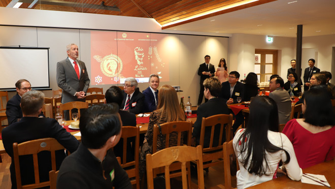 Hội sinh viên Việt Nam tại thành phố Oxford đón Tết cổ truyền ảnh 3