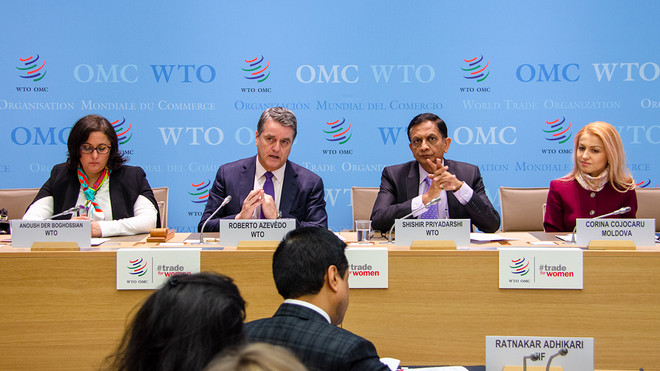 Một phiên đào tạo về thương mại và giới tại WTO. (Nguồn: wto.org) WTO: Thương mại toàn cầu là công cụ cải thiện cuộc sống phụ nữ ảnh 1
