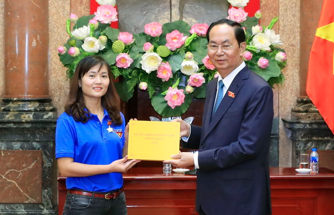 Chủ tịch nước gặp mặt đại biểu thanh niên Khối các cơ quan Trung ương ảnh 3