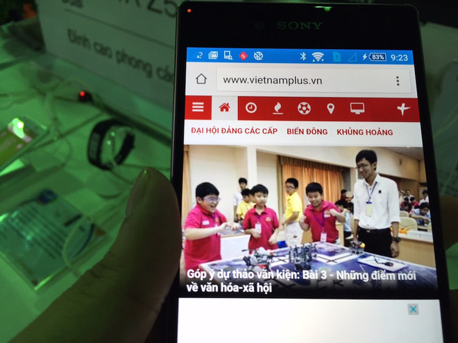 Sony khoe bộ ba điện thoại 23 "chấm" trong Sony Show 2015 ảnh 1