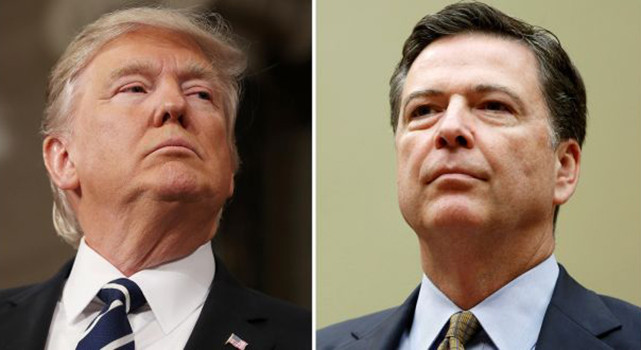 Tổng thống Mỹ Donald Trump nêu lý do cách chức Giám đốc FBI Comey ảnh 1