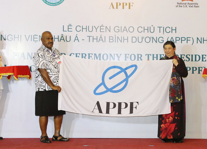Việt Nam nhận chức Chủ tịch Diễn đàn Nghị viện châu Á-Thái Bình Dương ảnh 1