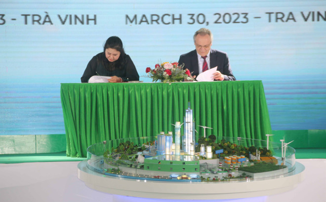 Tỉnh Trà Vinh khởi công xây dựng nhà máy sản xuất hydro xanh ảnh 2
