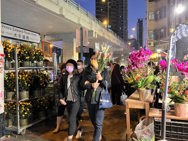 Chợ hoa Hong Kong khoe sắc Xuân, mang ước vọng Năm mới tốt lành ảnh 3