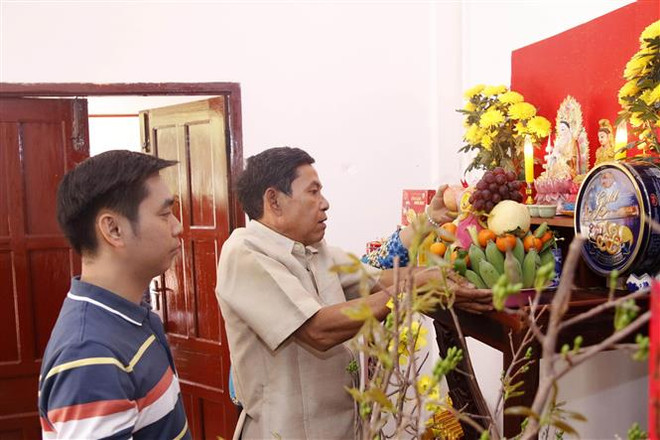 Xuân Quý Mão 2023: Phong tục Tết của những gia đình Lào-Việt ảnh 3