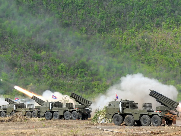 Ảnh minh họa. (Nguồn: AFP/TTXVN) Campuchia và Trung Quốc kết thúc cuộc huấn luyện quân sự chung ảnh 1