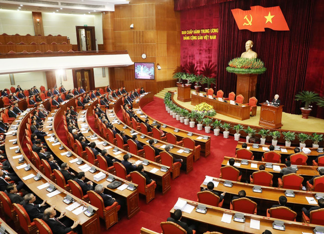 Bế mạc Hội nghị lần thứ sáu Ban Chấp hành Trung ương Đảng Khóa XII ảnh 2