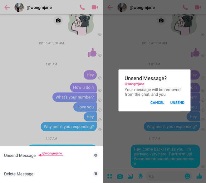 Facebook sắp bổ sung tính năng "thu hồi" tin nhắn cho Messenger ảnh 2