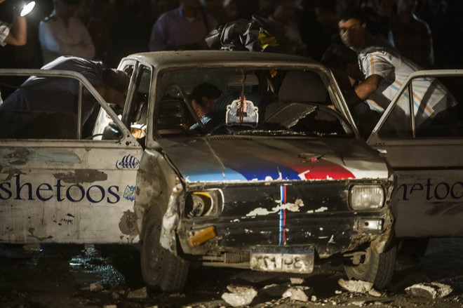 Ai Cập: Đánh bom trên một tòa tàu điện ngầm ở thủ đô Cairo ảnh 1