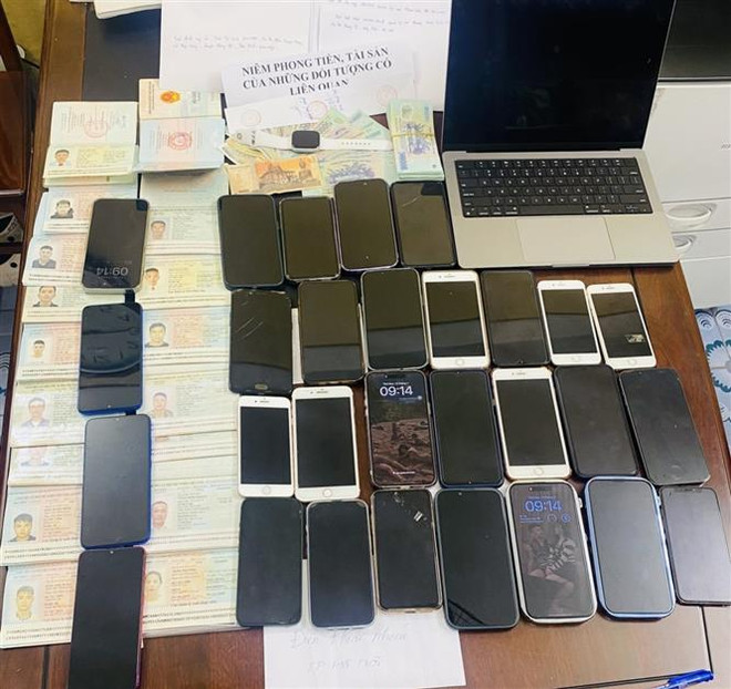Triệt phá đường dây lừa đảo chiếm đoạt tài sản xuyên quốc gia ảnh 2