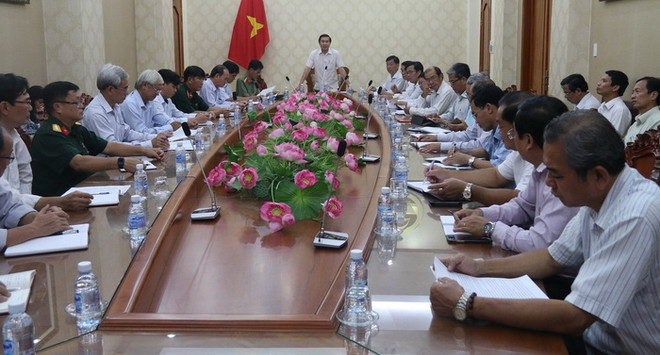 Tiền Giang cơ bản hoàn tất công tác phòng chống bão số 9 ảnh 1